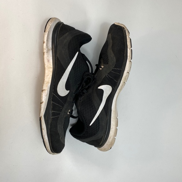 Nike Black Size 9 Training Flex TR 6 Mesh Lace-up Tennis Athletic Sneaker - Picture 8 of 10